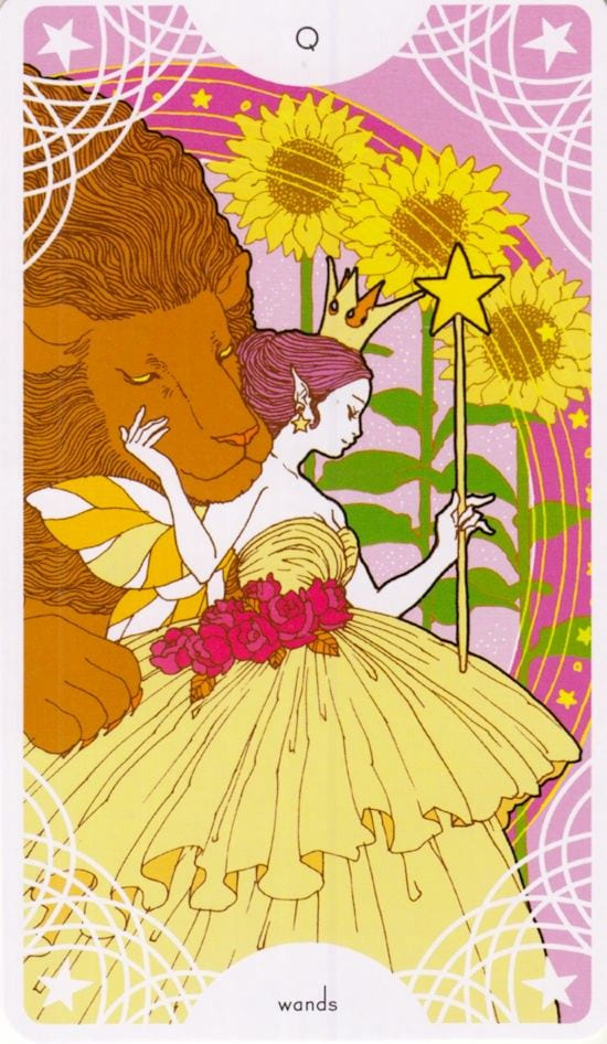 Queen of Wands — Star Spinner Tarot