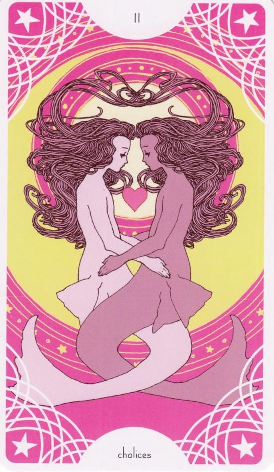 Dos de Copas — Star Spinner Tarot