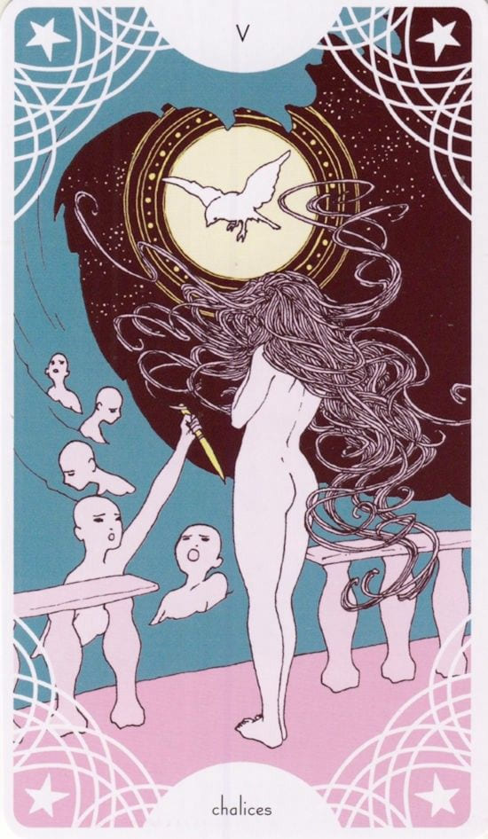 Cinco de Copas — Star Spinner Tarot