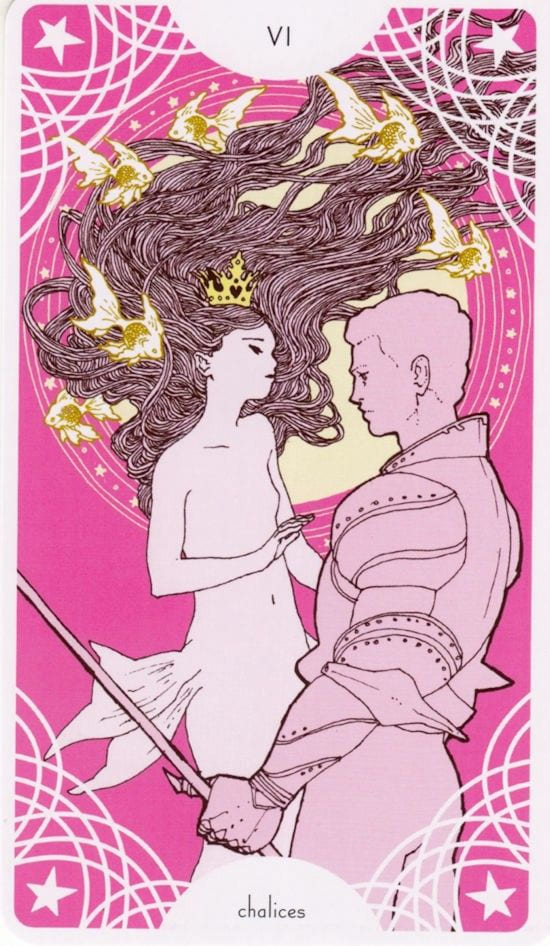 Seis de Copas — Star Spinner Tarot