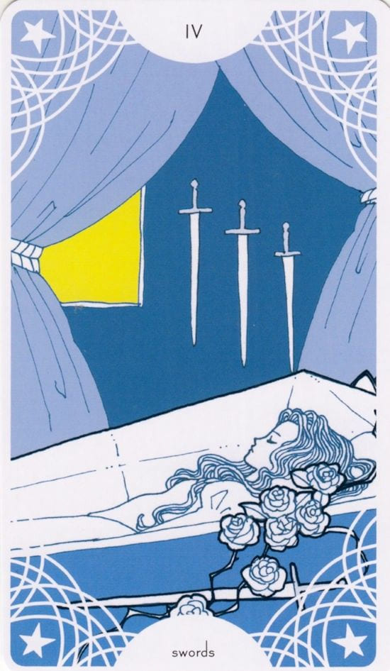 Four of Swords — Star Spinner Tarot