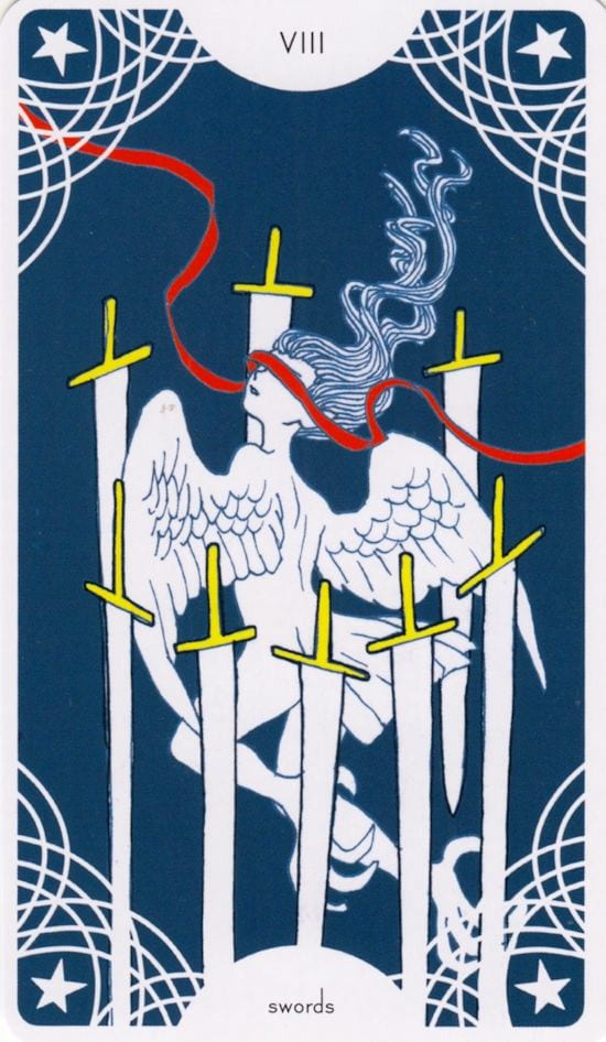 Eight of Swords — Star Spinner Tarot