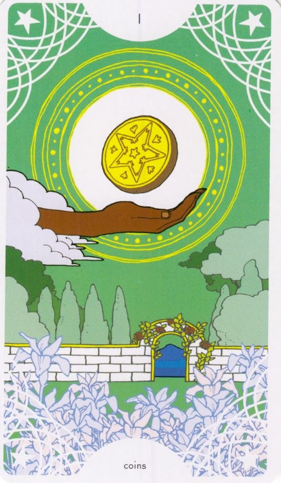 Ace of Pentacles — Star Spinner Tarot