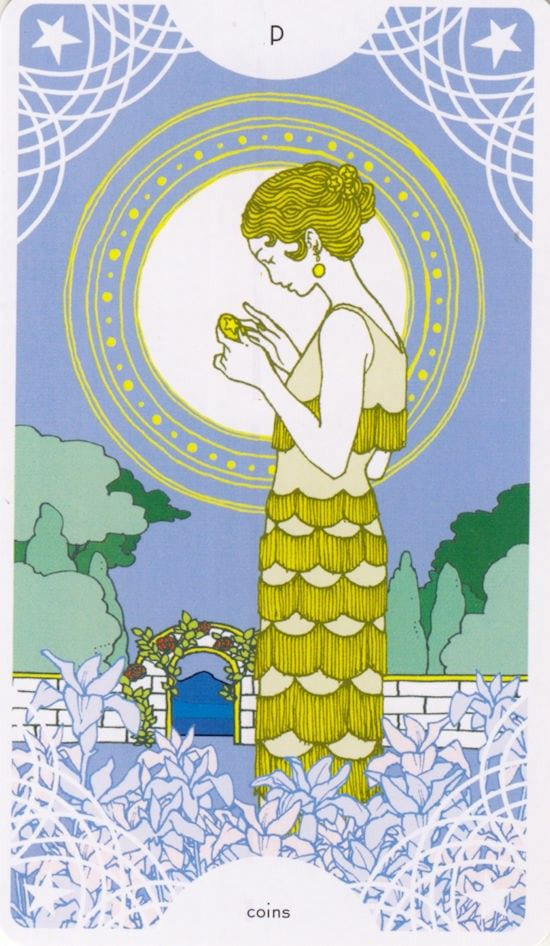 Page of Pentacles — Star Spinner Tarot
