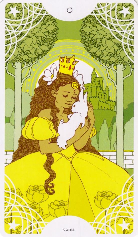 Queen of Pentacles — Star Spinner Tarot