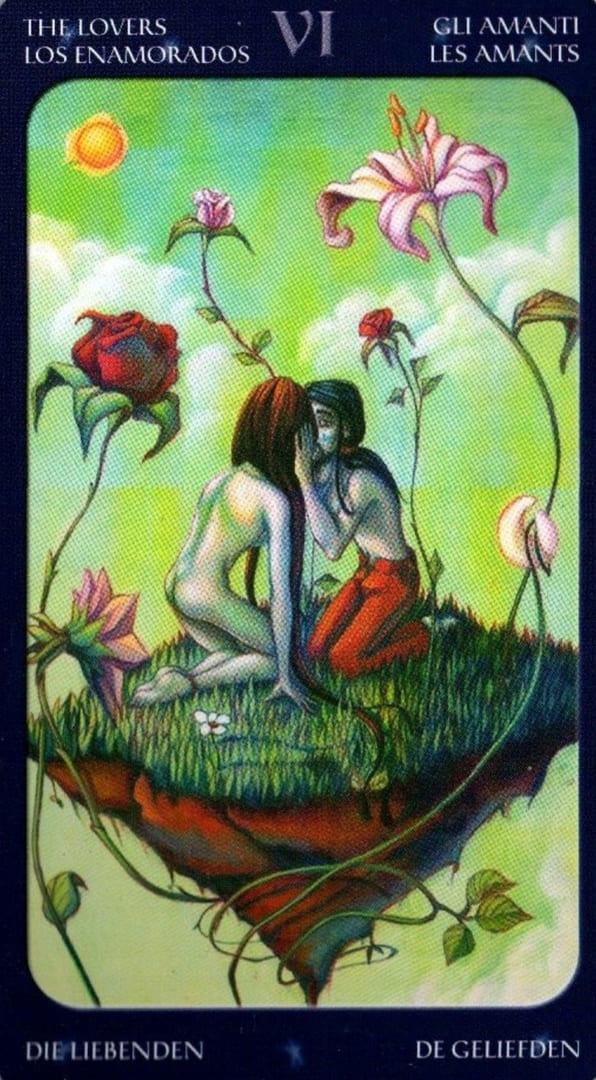Los Enamorados — Sweet Twilight Tarot