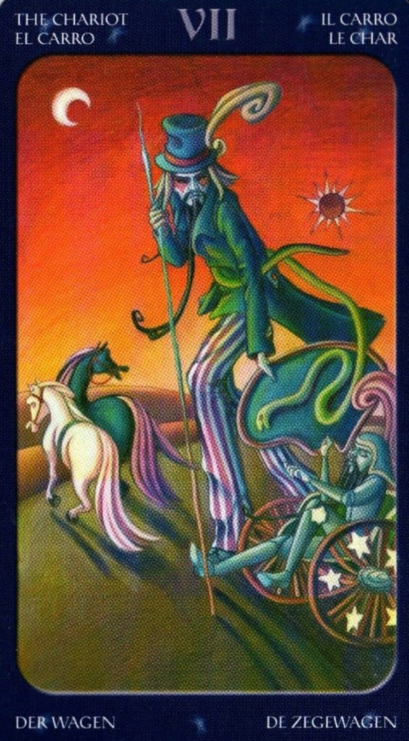 The Chariot — Sweet Twilight Tarot