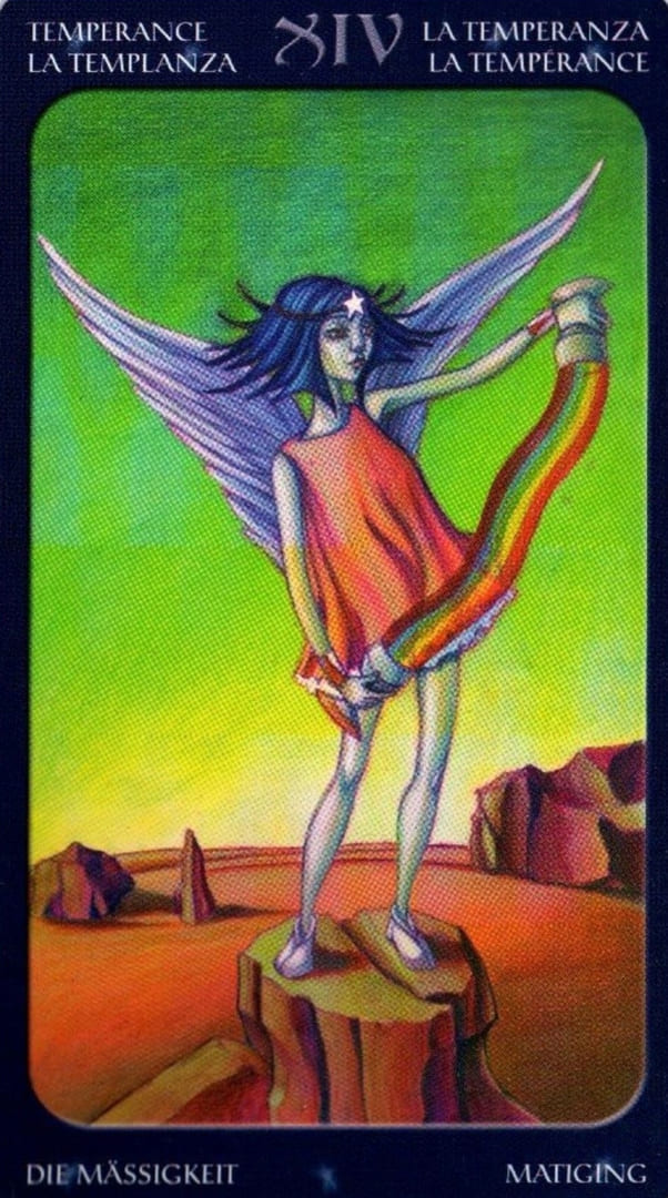 La Templanza — Sweet Twilight Tarot