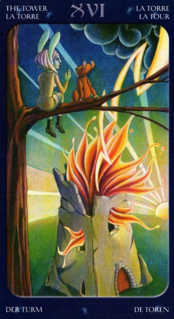The Tower — Sweet Twilight Tarot
