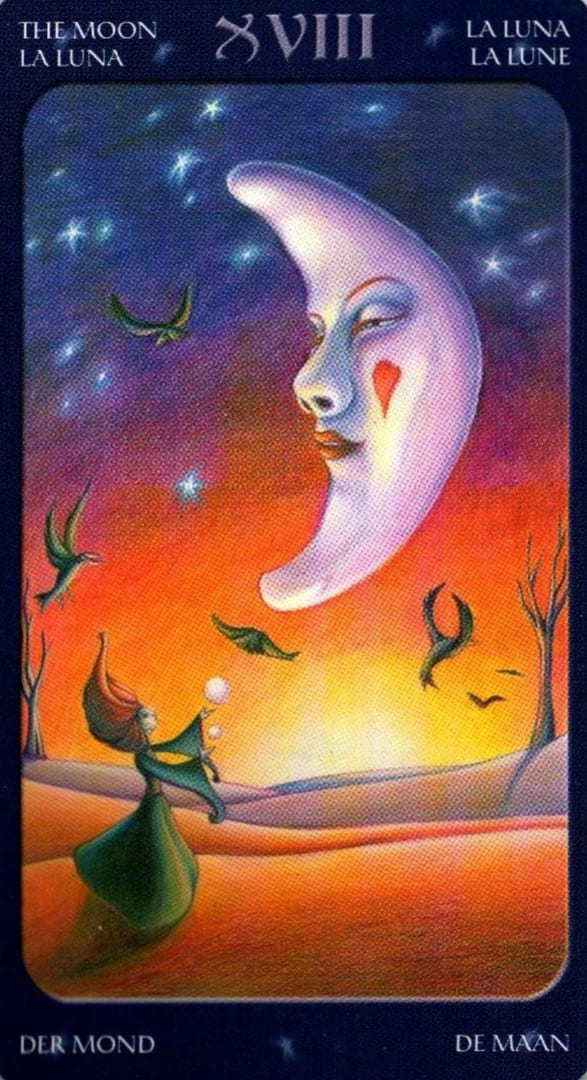 The Moon — Sweet Twilight Tarot