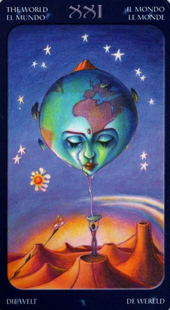 El Mundo — Sweet Twilight Tarot