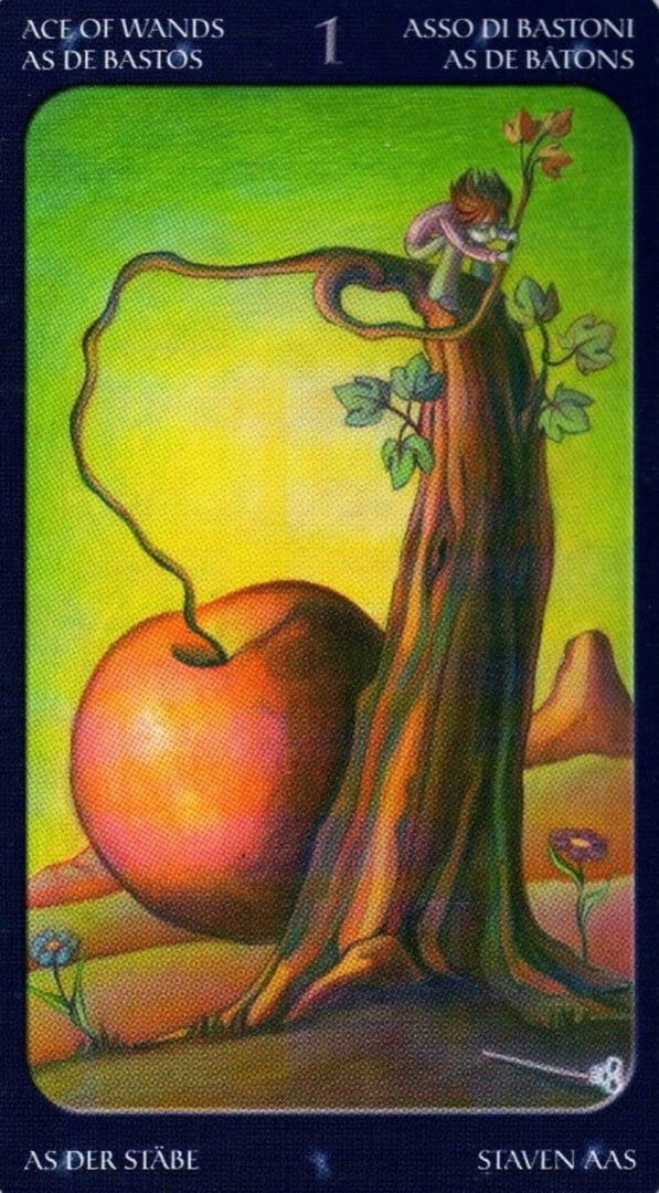 As de Bastos — Sweet Twilight Tarot