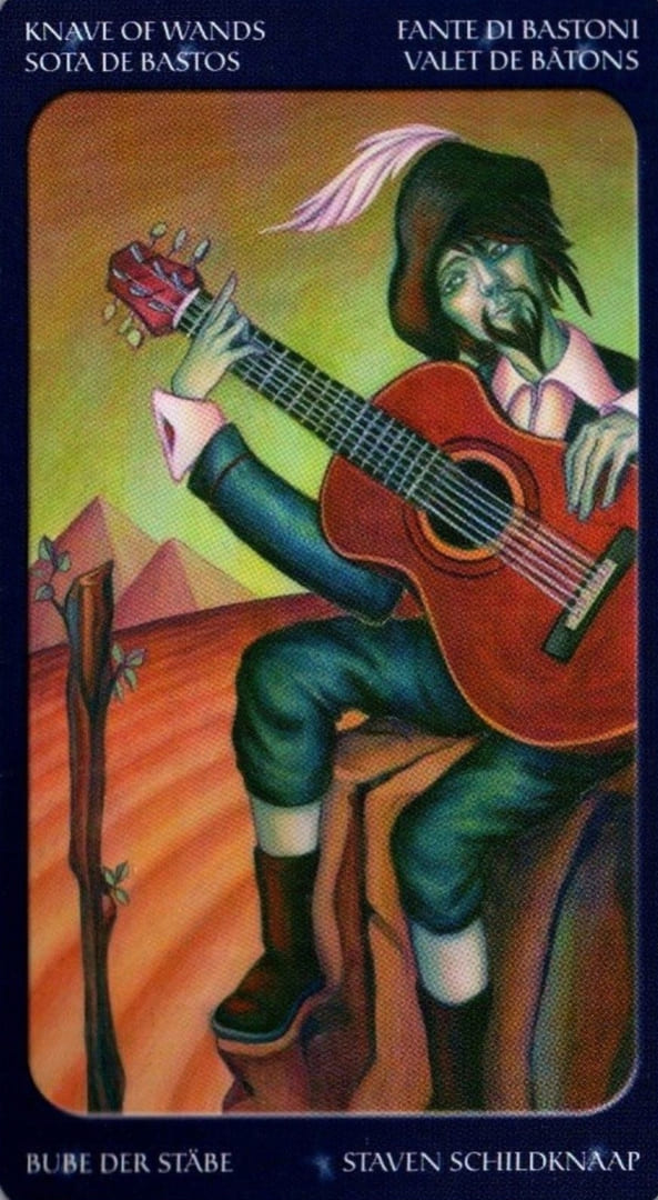 Page of Wands — Sweet Twilight Tarot