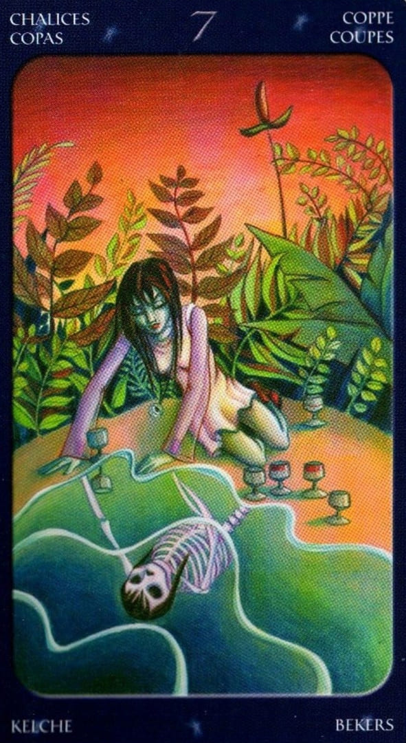 Seven of Cups — Sweet Twilight Tarot