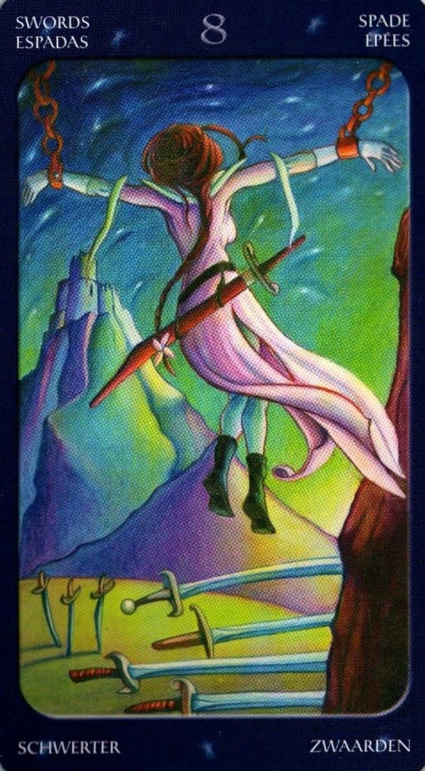 Eight of Swords — Sweet Twilight Tarot