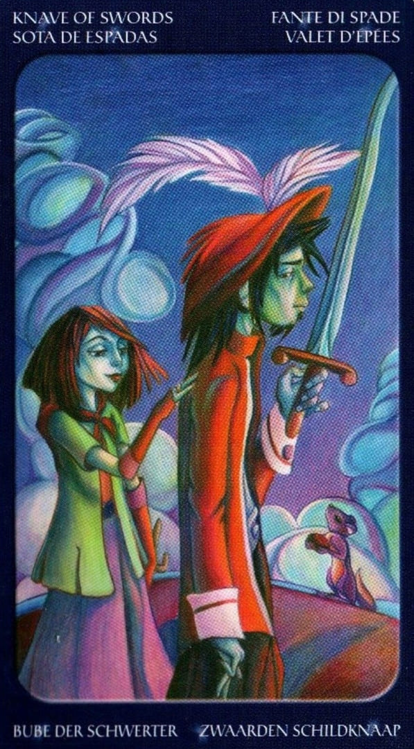 Page of Swords — Sweet Twilight Tarot