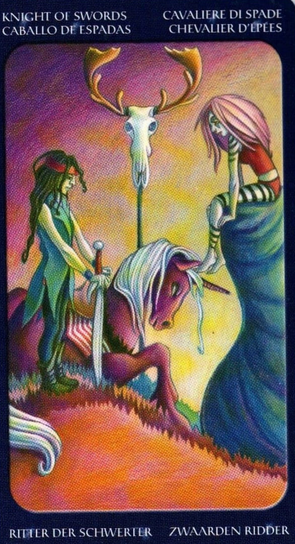 Knight of Swords — Sweet Twilight Tarot