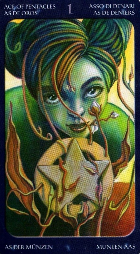 Ace of Pentacles — Sweet Twilight Tarot