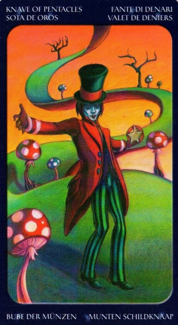 Page of Pentacles — Sweet Twilight Tarot