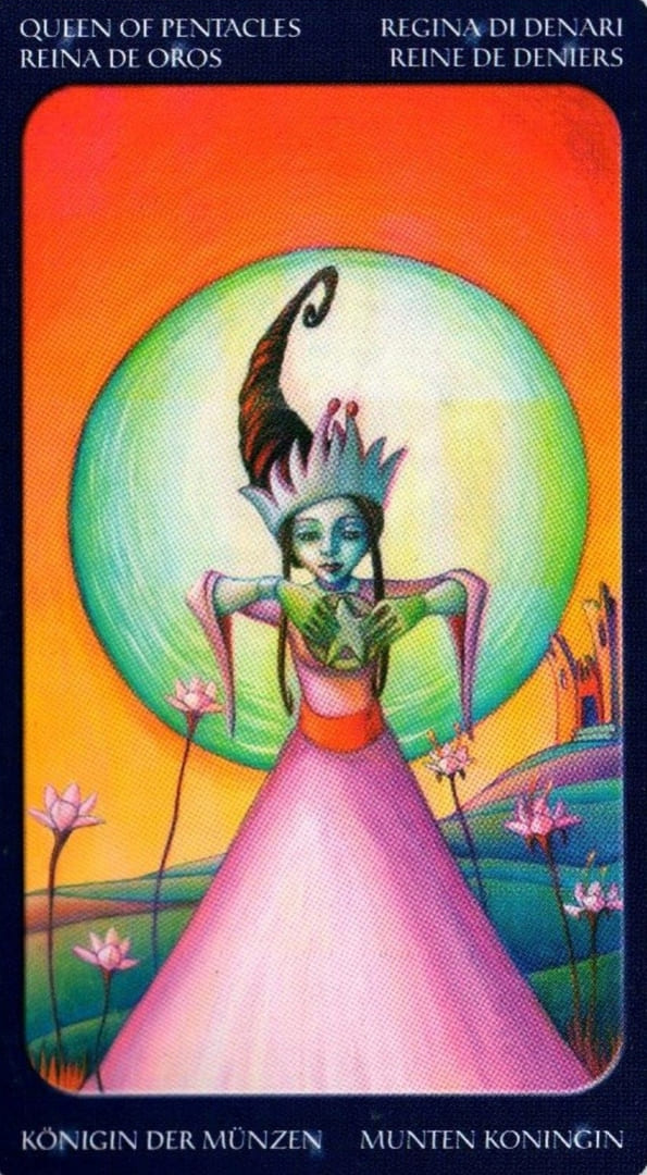 Queen of Pentacles — Sweet Twilight Tarot