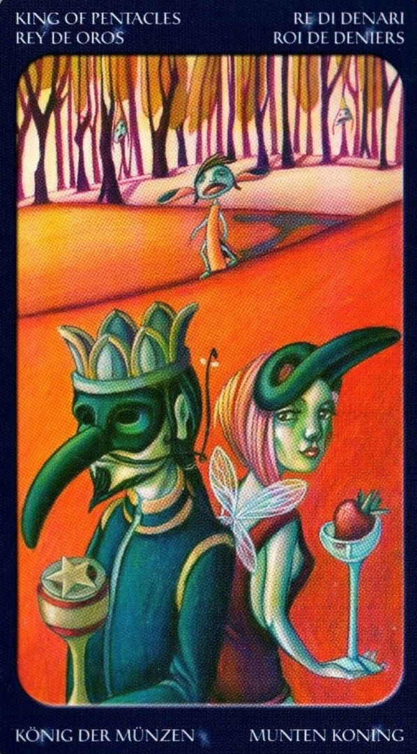 King of Pentacles — Sweet Twilight Tarot