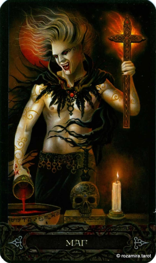 The Magician — Tarot of Vampyres