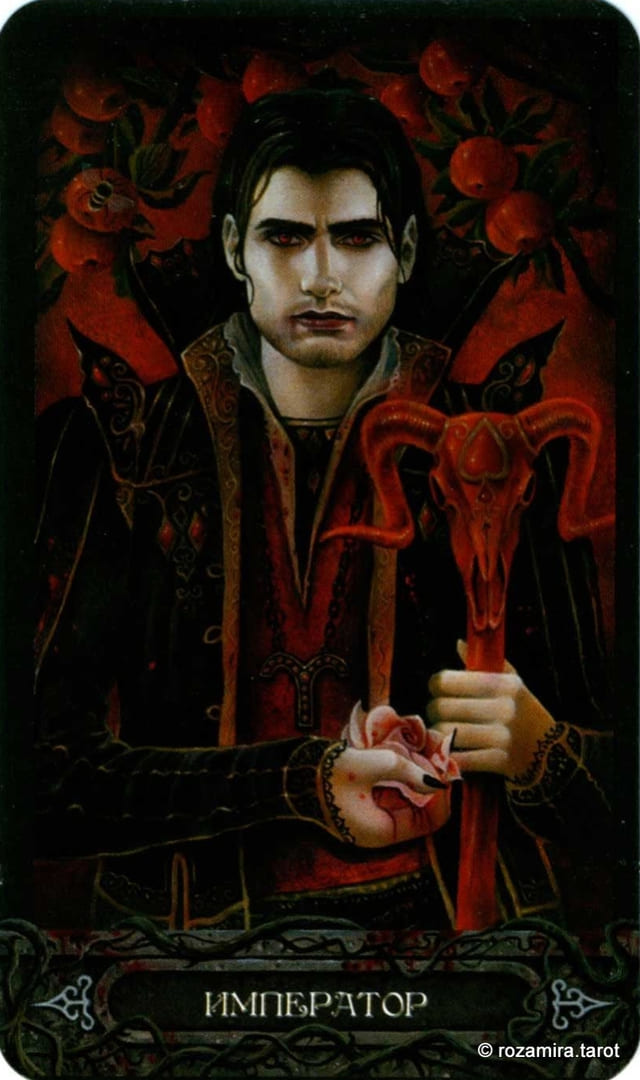 The Emperor — Tarot of Vampyres
