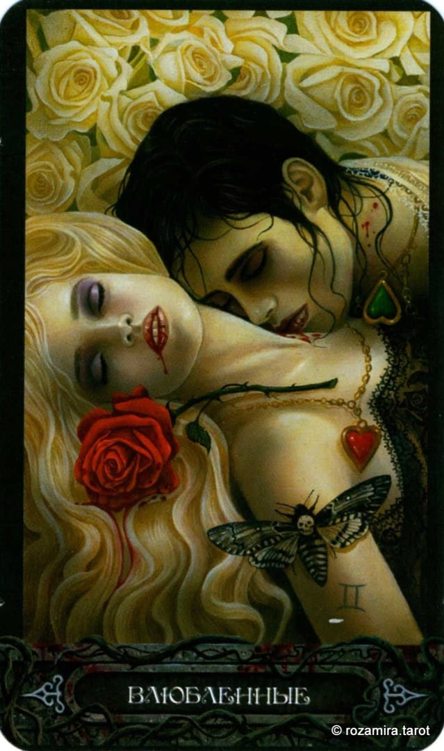 The Lovers — Tarot of Vampyres