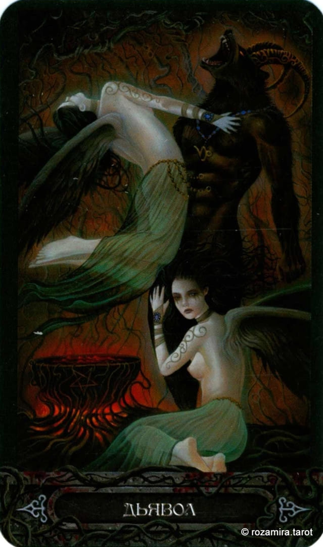 The Devil — Tarot of Vampyres