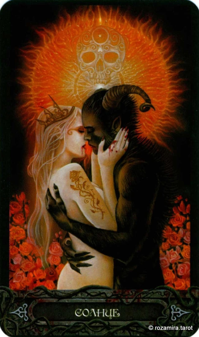 The Sun — Tarot of Vampyres