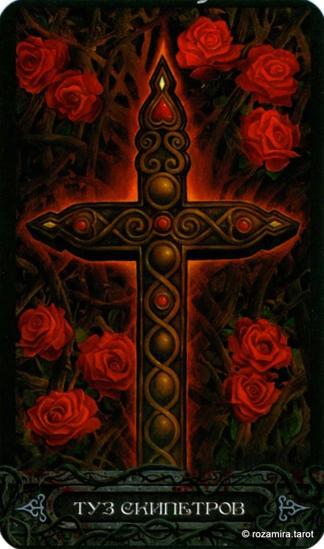 Ace of Wands — Tarot of Vampyres