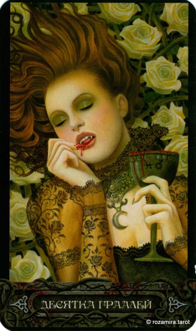 Ten of Cups — Tarot of Vampyres