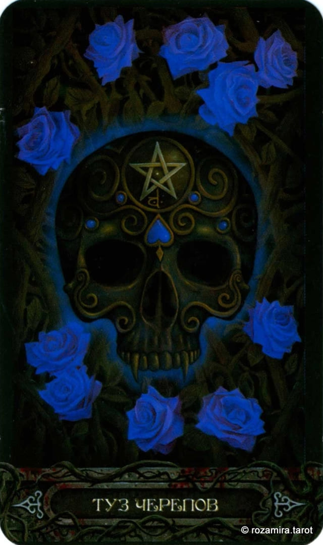 Ace of Pentacles — Tarot of Vampyres