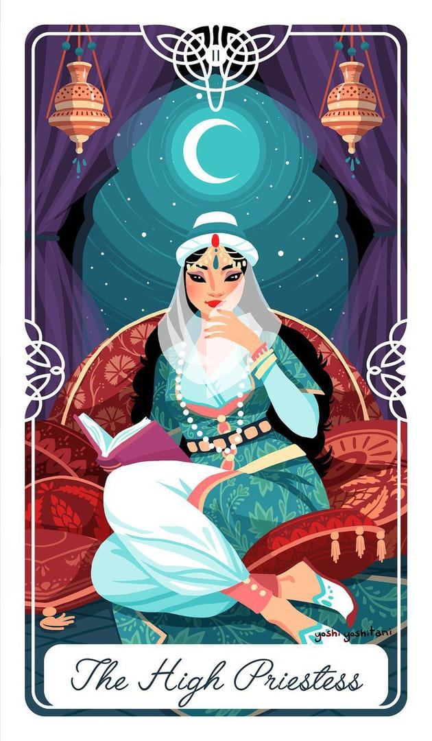 The High Priestess — Tarot of the Divine