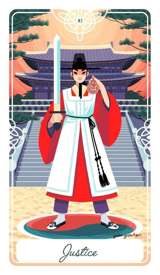 Justice — Tarot of the Divine