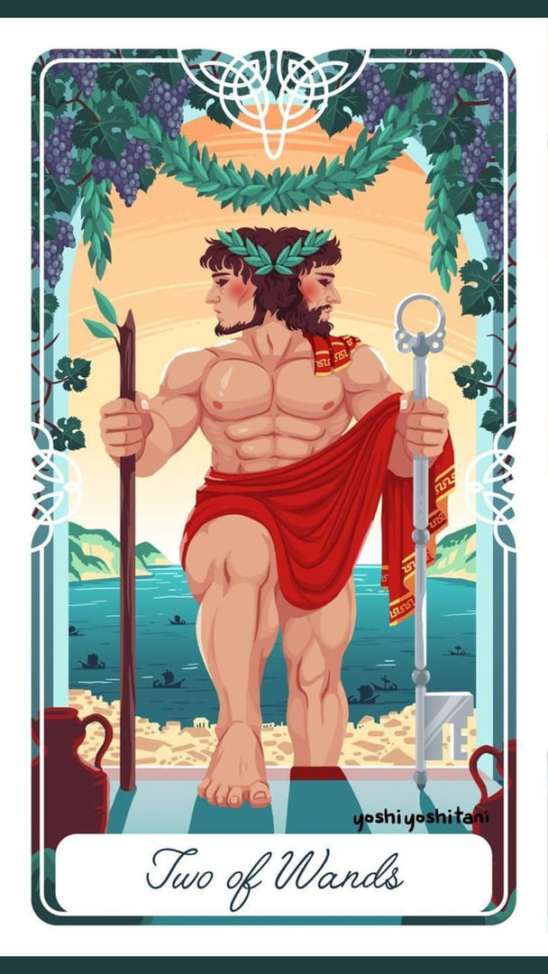 Two of Wands — Tarot of the Divine