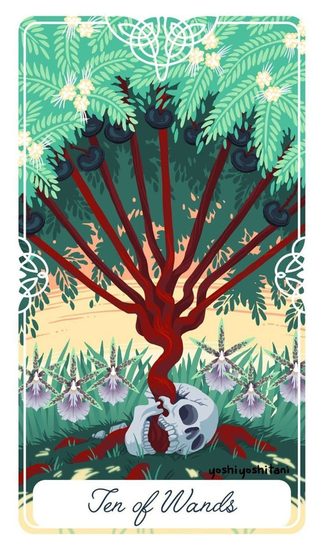 Ten of Wands — Tarot of the Divine
