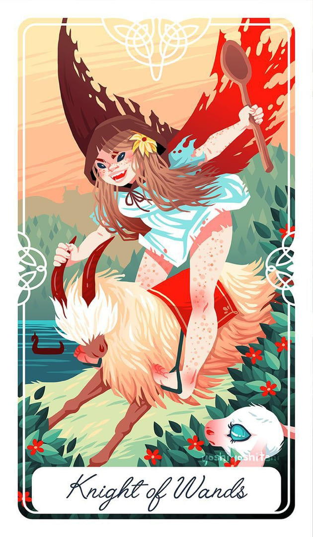 Knight of Wands — Tarot of the Divine