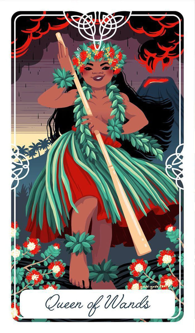 Queen of Wands — Tarot of the Divine