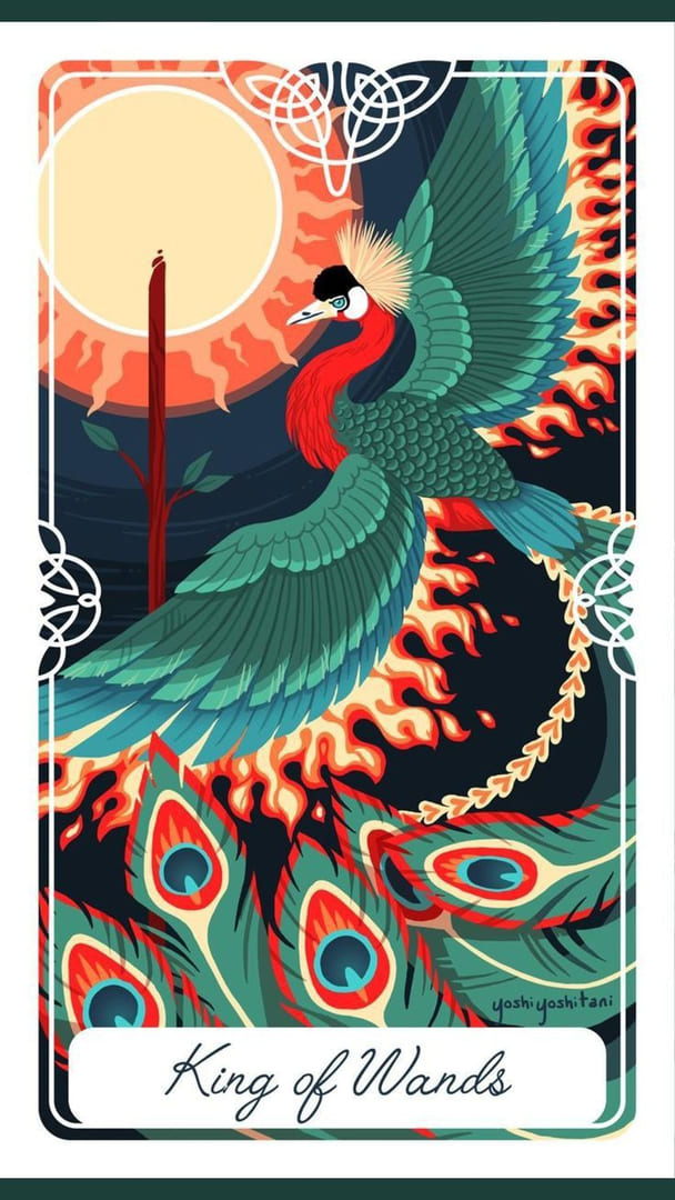 King of Wands — Tarot of the Divine