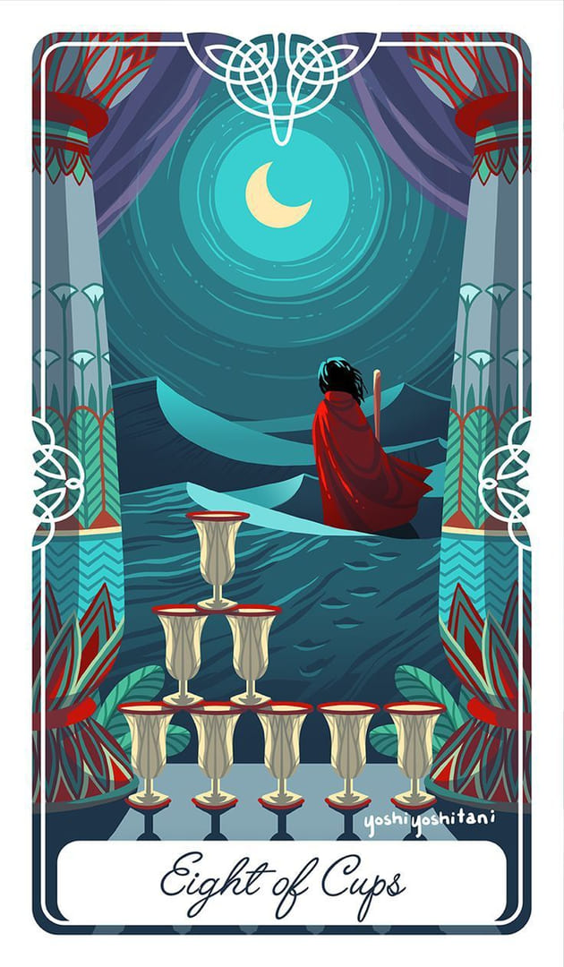 Eight of Cups — Tarot of the Divine