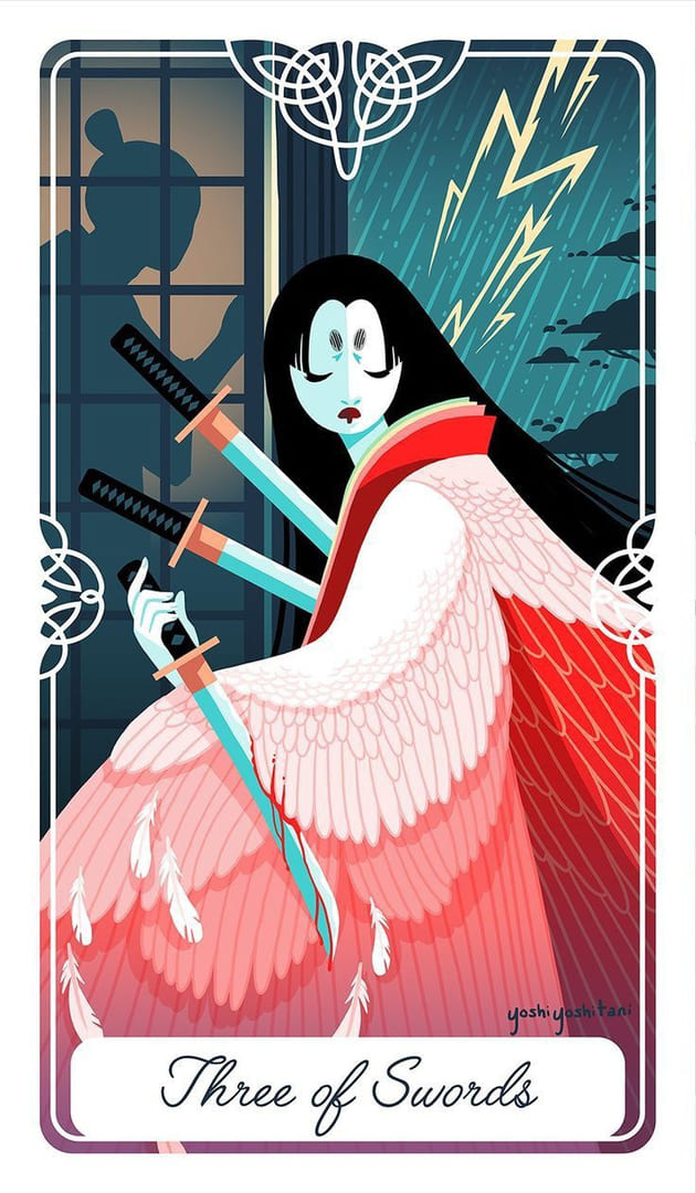 Three of Swords — Tarot of the Divine