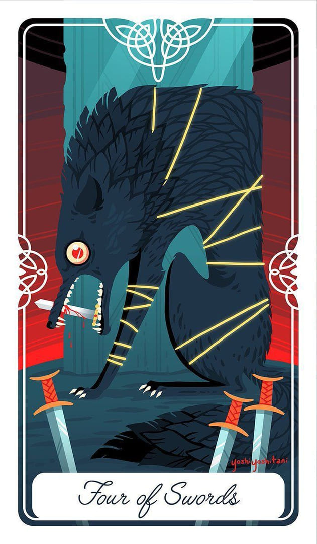 Four of Swords — Tarot of the Divine