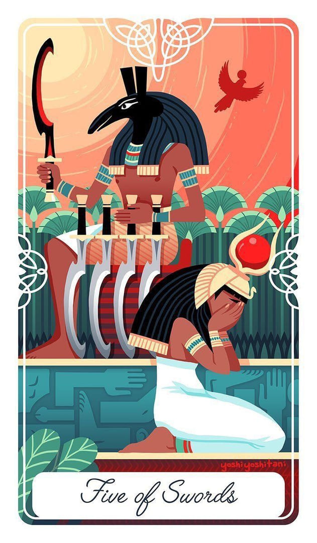 Five of Swords — Tarot of the Divine