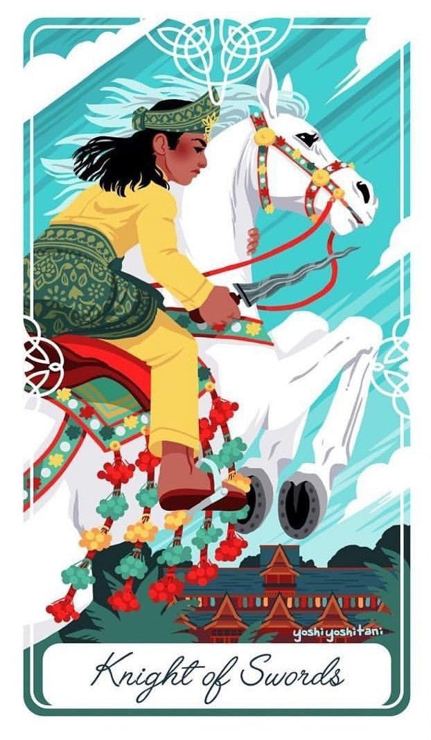 Knight of Swords — Tarot of the Divine