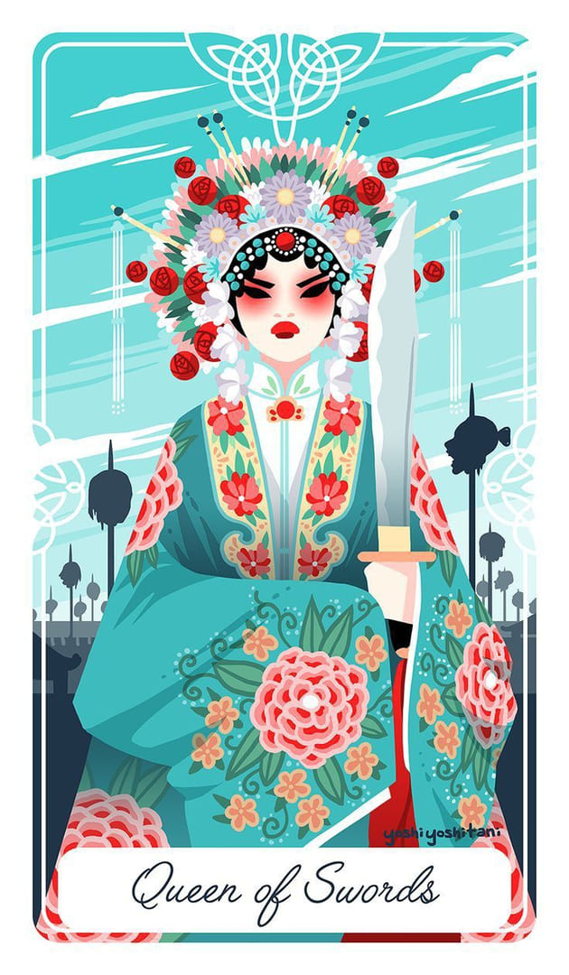 Queen of Swords — Tarot of the Divine