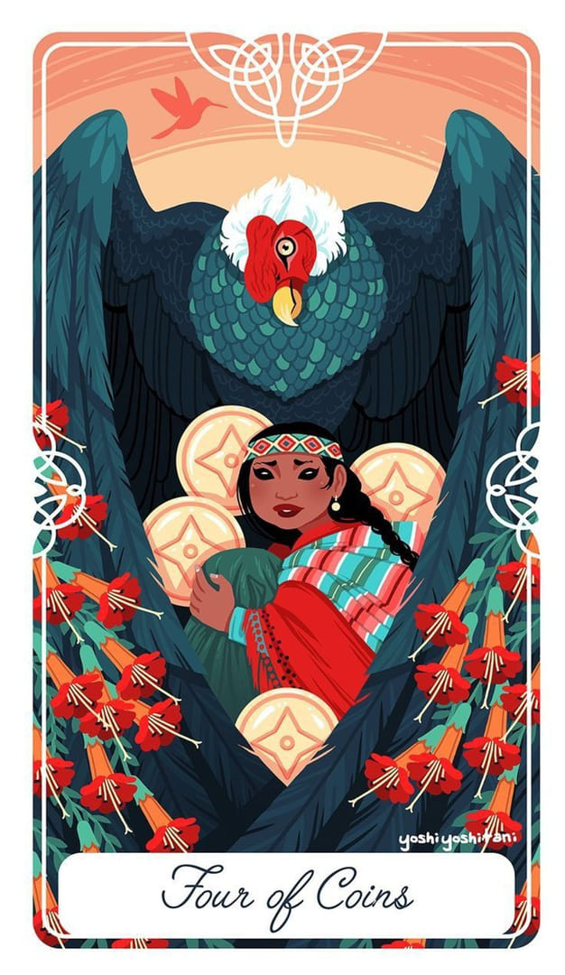 Four of Pentacles — Tarot of the Divine