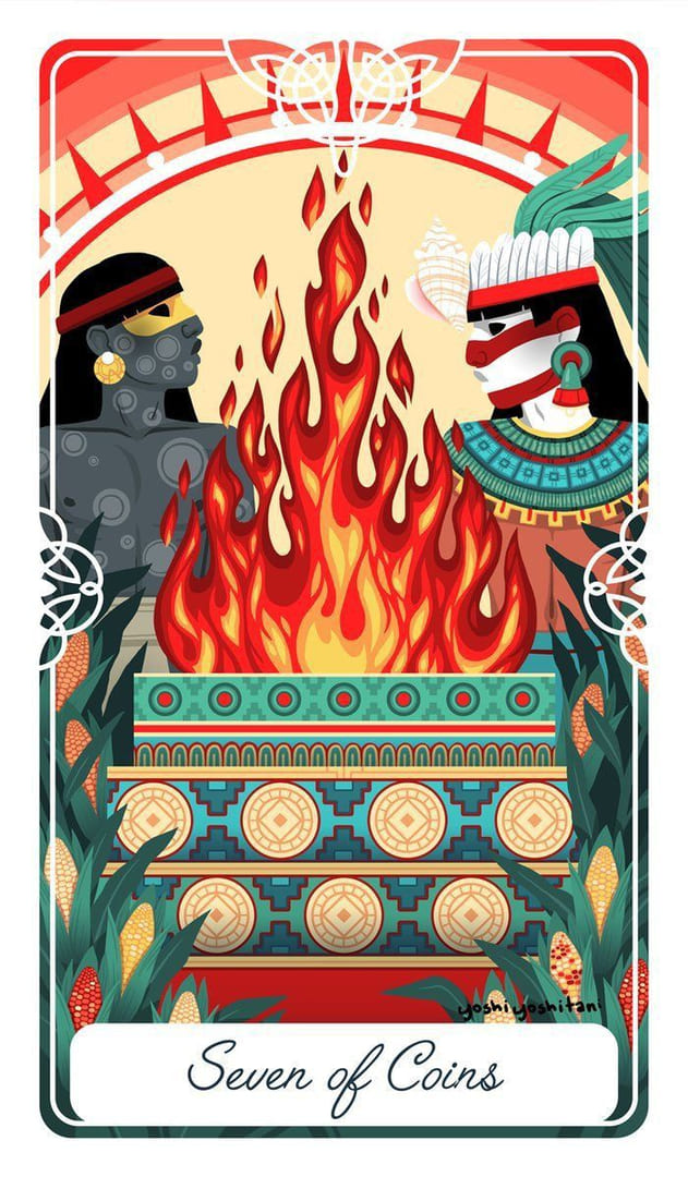 Seven of Pentacles — Tarot of the Divine