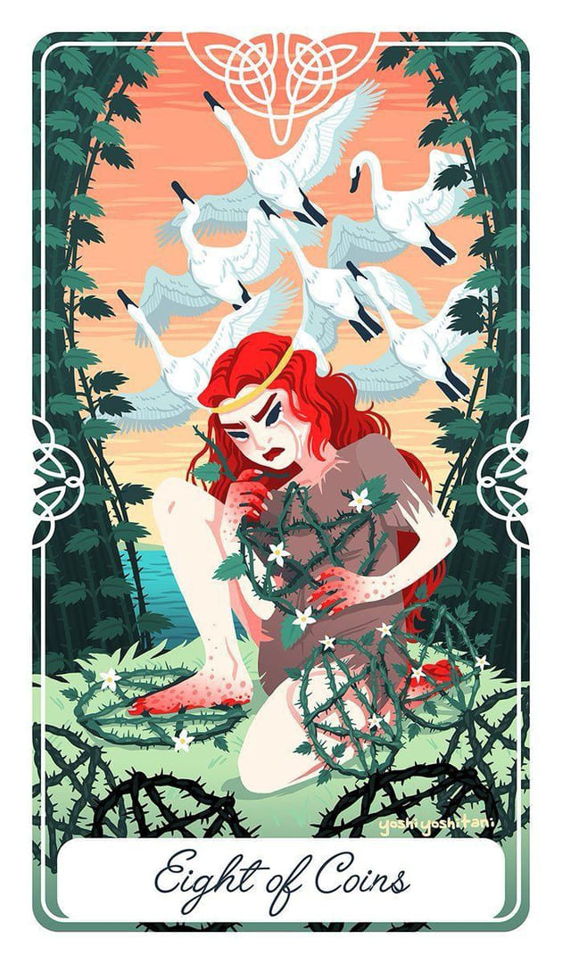 Eight of Pentacles — Tarot of the Divine
