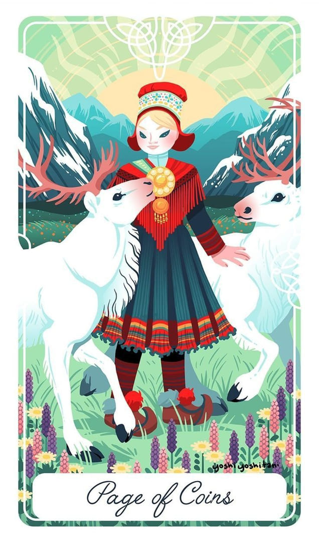 Page of Pentacles — Tarot of the Divine